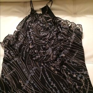 Bcbg medium silk top.