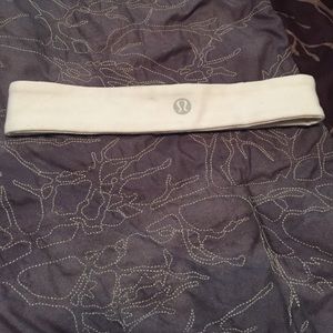 White lulu headband