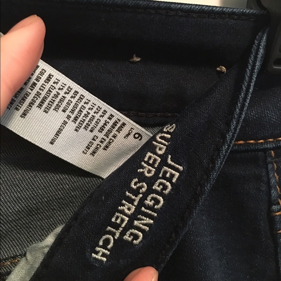 SOLD!!! American Eagle jegging size 6 - Picture 2 of 3