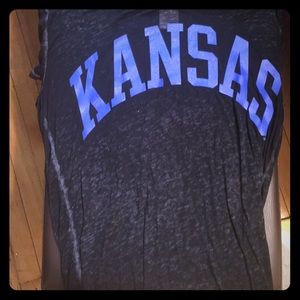 Victoria's Secret PINK Kansas University top