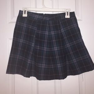 NWOT Urban Outfitters Green Plaid Skirt