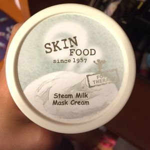 Skin food steam milk mask cream