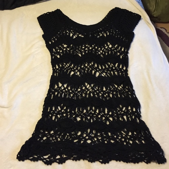 Beach cover up or cute knit top