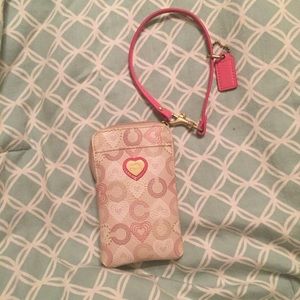 Coach wristlet