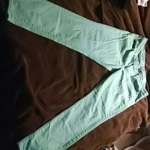 American eagle mint pants