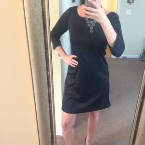 Simple black dress