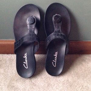 Clark brand flip flops