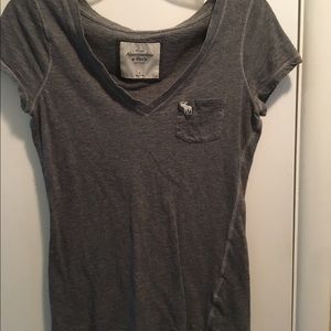 Grey v-neck size medium