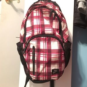 Nike plaid backpack