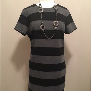 Striped Ann Taylor Loft dress