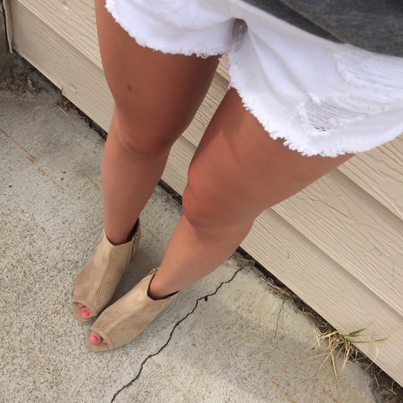 FINAL price Toni • Peep Toe Booties - Picture 3 of 3