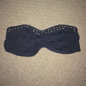 Grey w/Studs lace bandeau