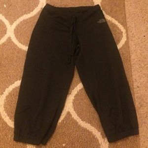 North face knee length sweats