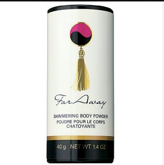 "Far Away" shimmering body powder