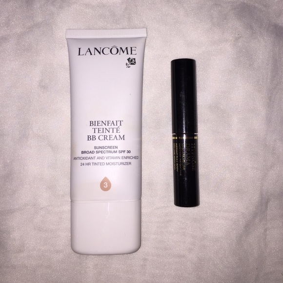 Lancôme BB Cream & Lancôme mascara