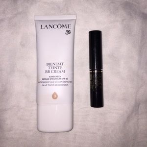 Lancôme BB Cream & Lancôme mascara
