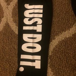Look alike Nike just do it yoga pants