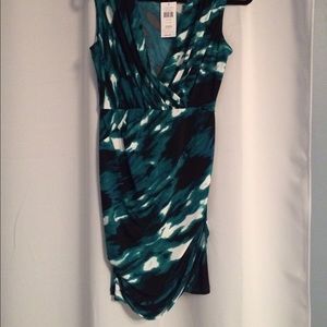 BCBG Max and Cleo mini wrap dress