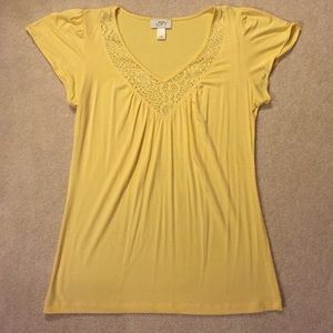Yellow size medium loft shirt