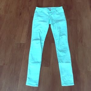 Express Mint Skinny Jeans