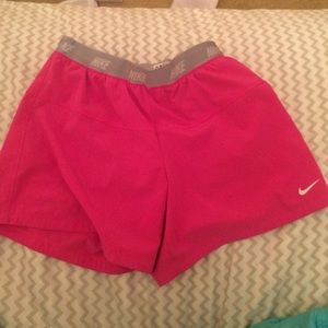 Nike dry fit shorts with spandex underneath
