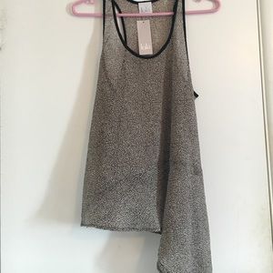 NWT Lola leopard print tank