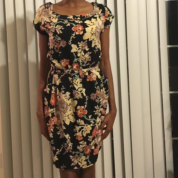 Beautiful Flower Print Dress
