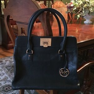 Michael Kors "Astrid" Green Leather Bag