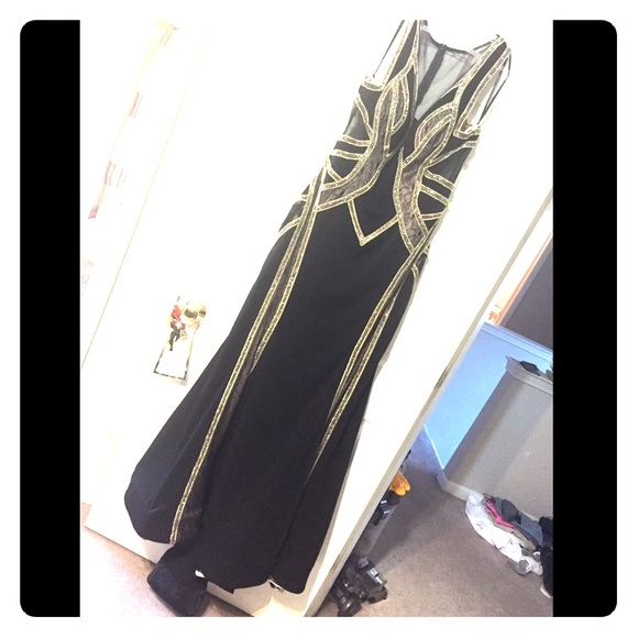 Gorgeous black evening gown