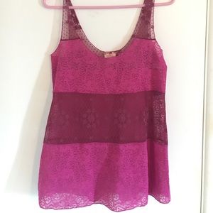 NWT Free People Lace Tank
