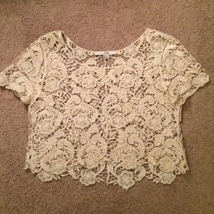 Crotchet crop top