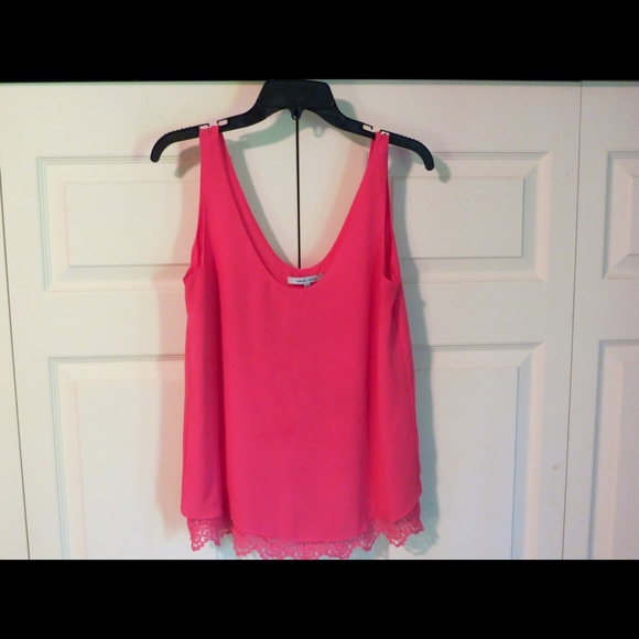 Pink Zebra Chiffon Blouse