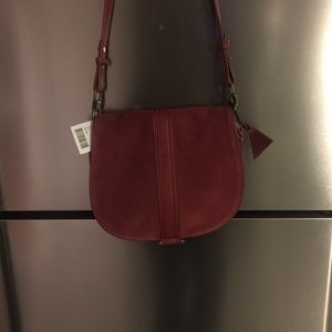 NWT Urban Outfitters BDG Genuine Suede Cross Body