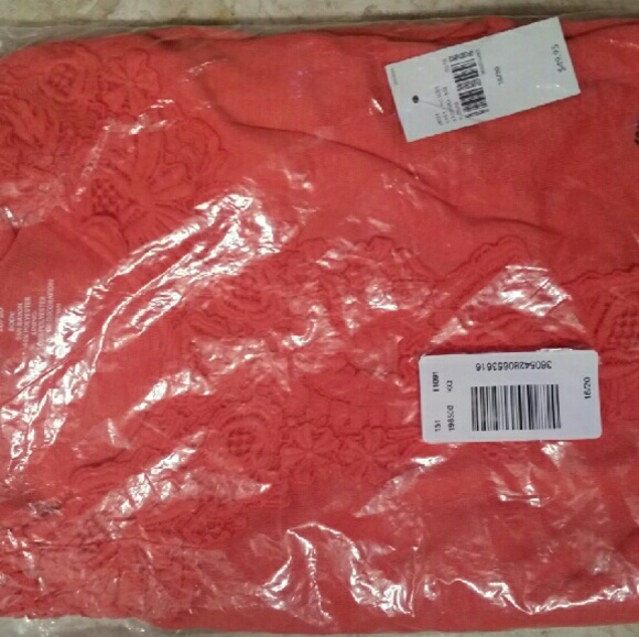 Lane Bryant 18/20 Coral Modern Asymmetric Tank - Picture 2 of 3