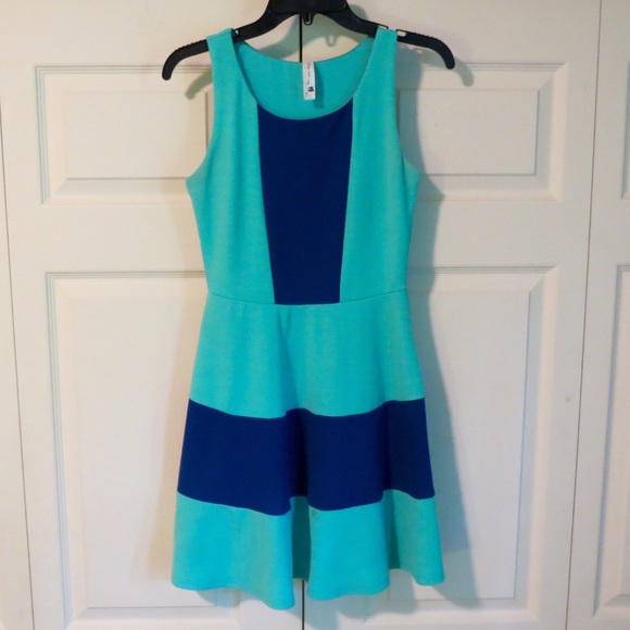 Pink Owl Block Dress