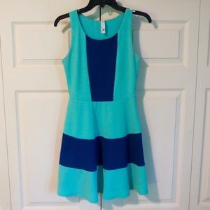 Pink Owl Block Dress