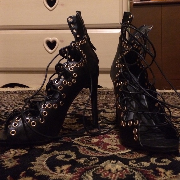 Lace heels from Charlotte Russe