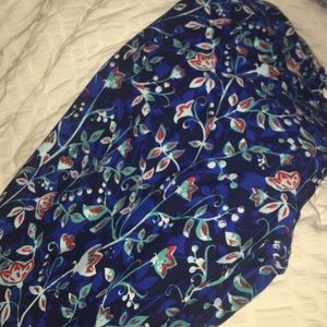 LuLaRoe TC floral leggings