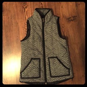 Herringbone Puffer Vest