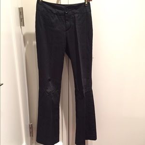 Banana cotton striped trouser black, 0