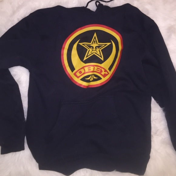 Black Obey Hoodie