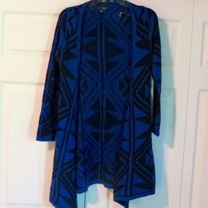 Umgee Blue Long Cardigan