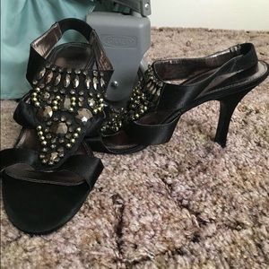Black heels w/ gems
