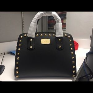 Michael Kors Studded Satchel