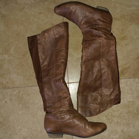 Soft Leather Steve Madden Riding Boots