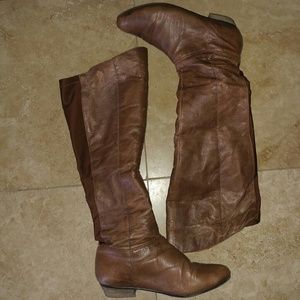Soft Leather Steve Madden Riding Boots
