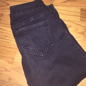black Hollister jeans