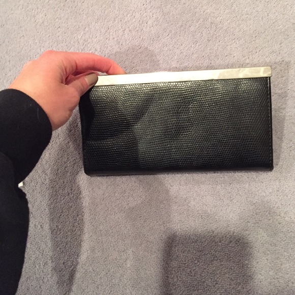 Solid Black Wallet - image 3
