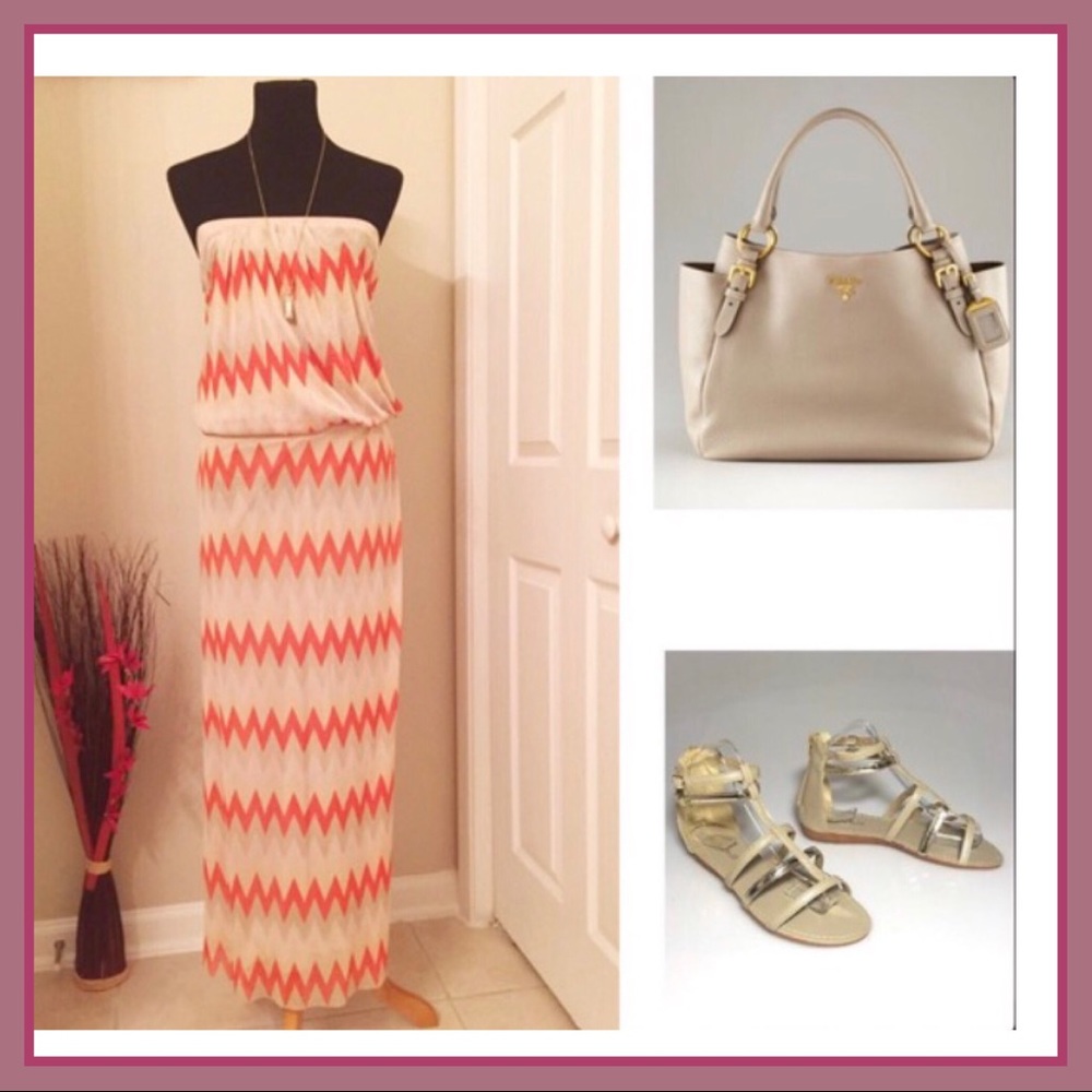 NWOT Cynthia Rowley Print Maxi Dress