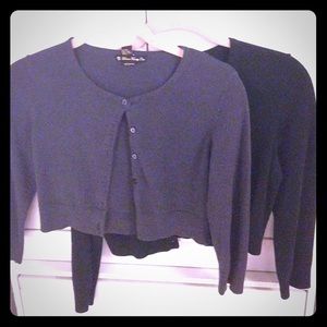 2 cropped cardigans for the price of 1